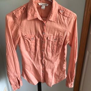 Forever 21 XS pink shirt